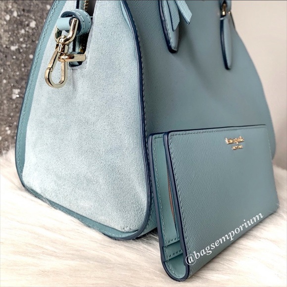 Kate Spade LG Reiley Dome Satchel / Wallet Set - Picture 5 of 8